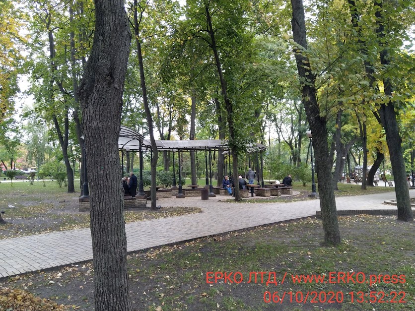 Шахматы в парке Шевченка 
