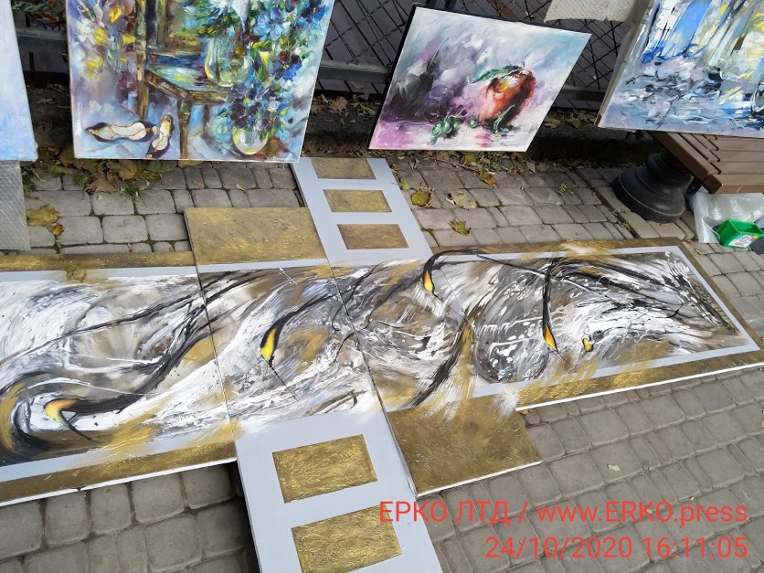 Картины с асфальта 