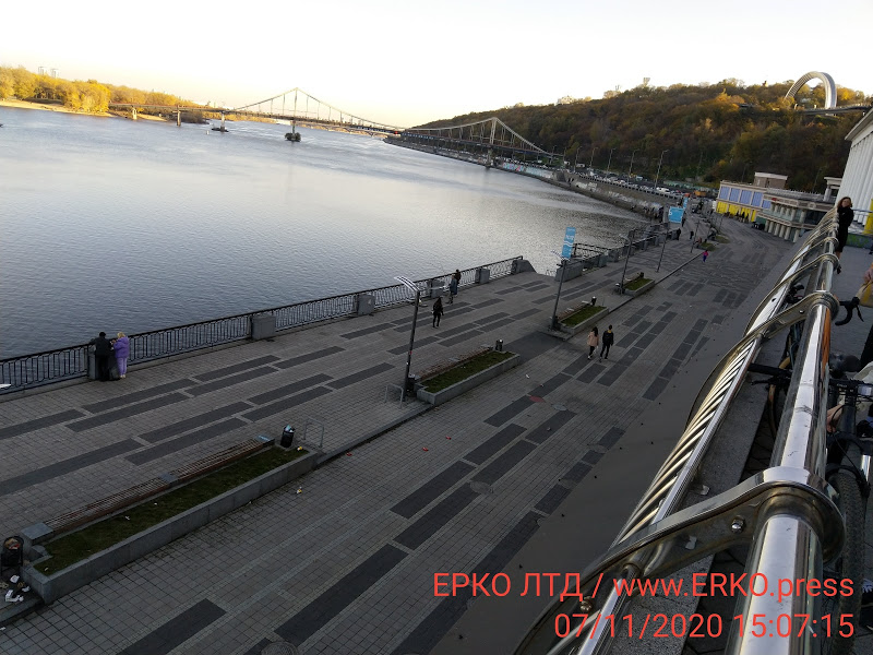 Фото набережной Киева 